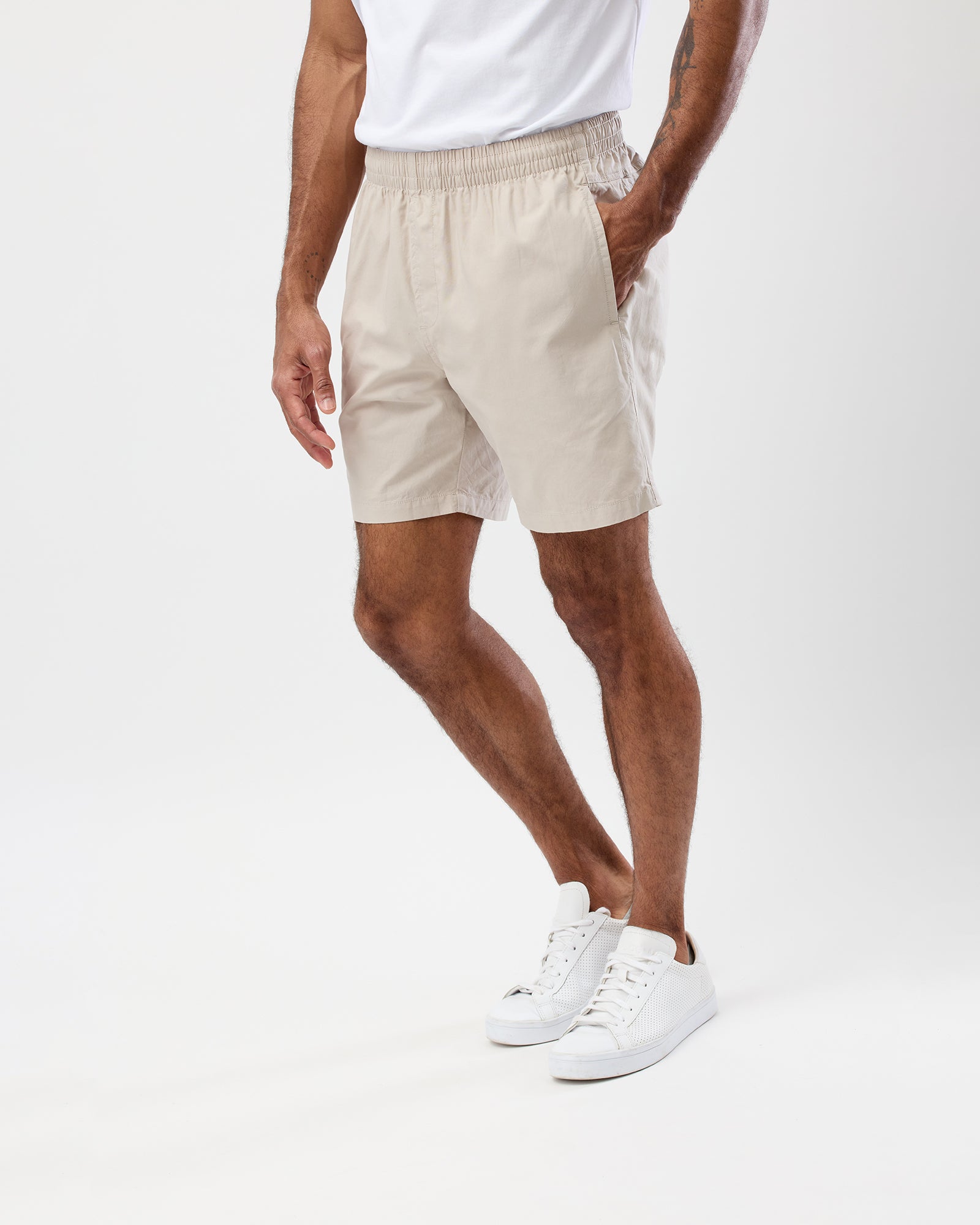 COTTON BEACH SHORTS