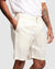 LINEN BLEND SHORTS