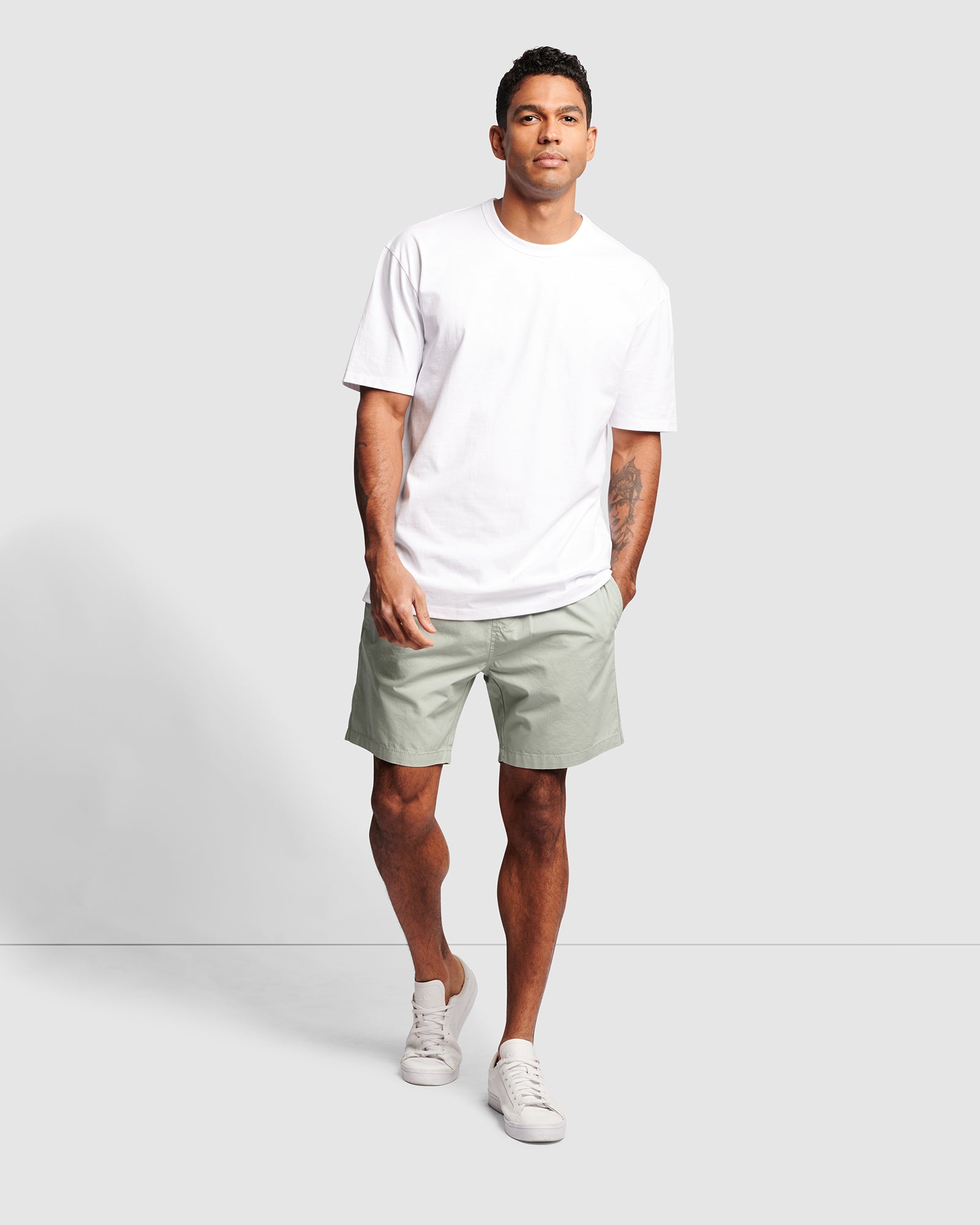 COTTON BEACH SHORTS