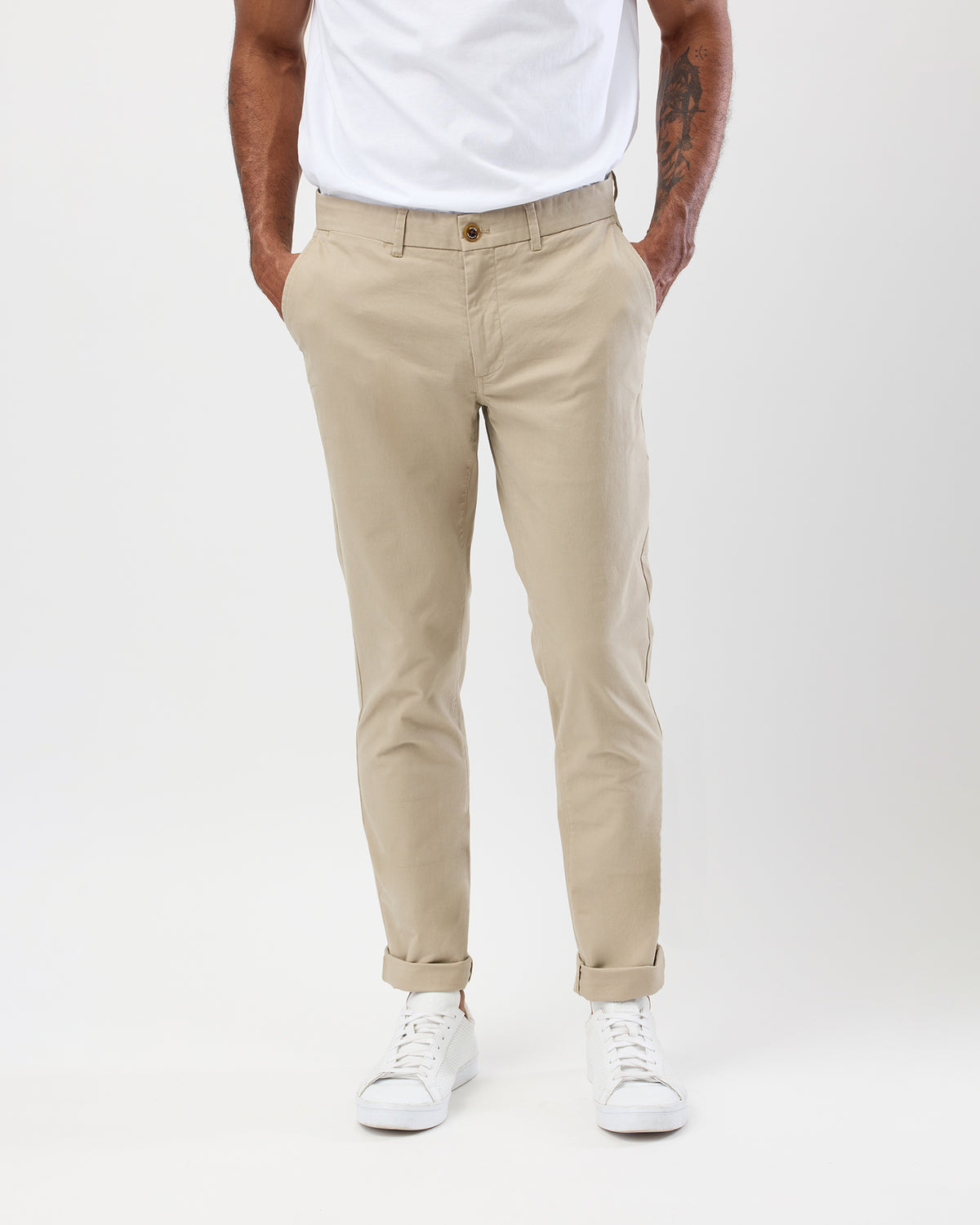 SLIM STRETCH CHINOS