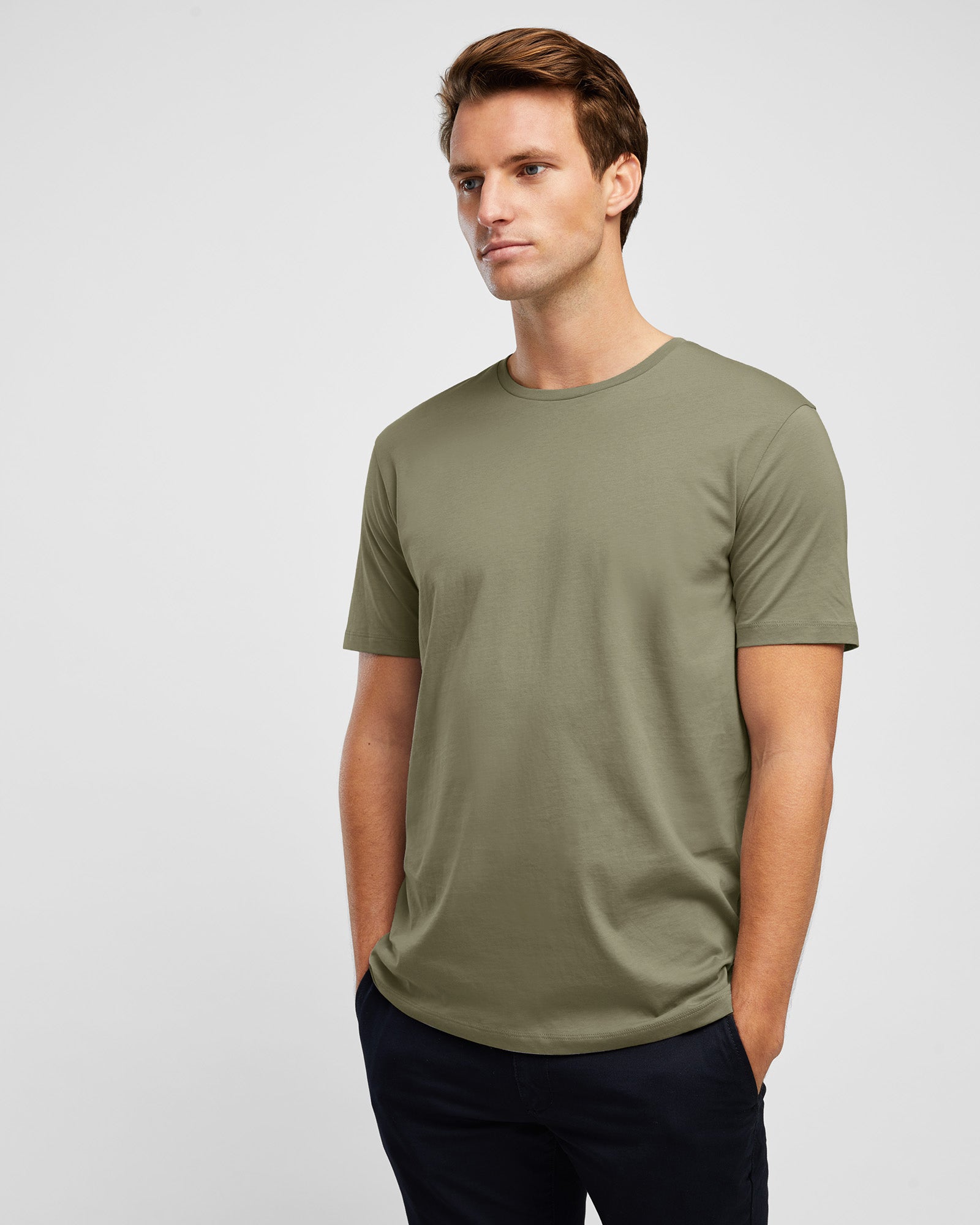 Wayver Moss Green Men's T-Shirt