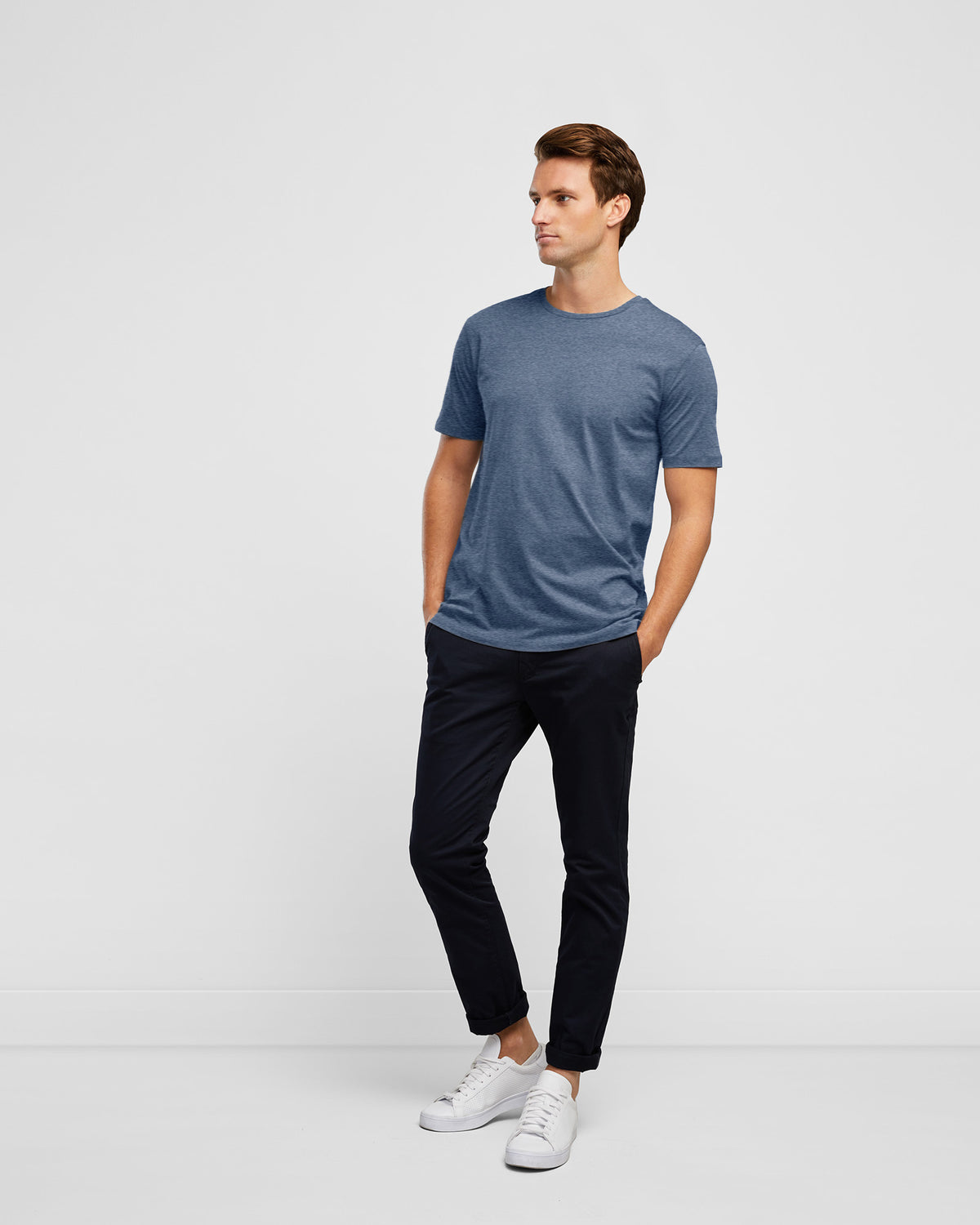 Wayver Originals Men&#39;s Essential Crew Tee - Ocean